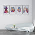 Anatomy Art DEALS Set of 4 Prints for Doctor Office Decor
