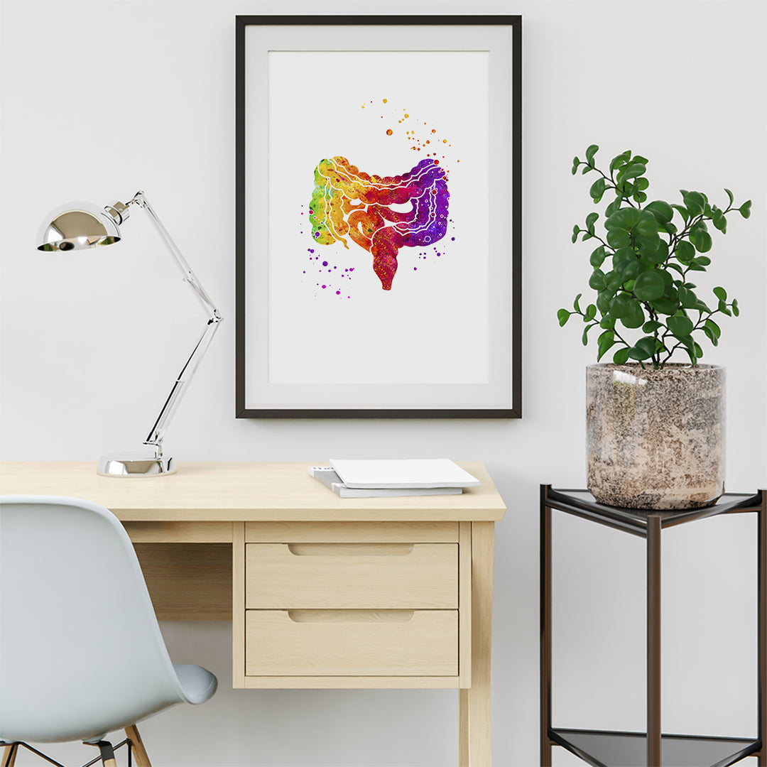 gastroenterology art poster