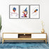 Science Art Microbiology Watercolor Prints Set of 3