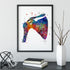 Shoulder Anatomical Watercolor Art Print