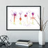 Types of Neurons Watercolor Art Print