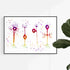 Types of Neurons Watercolor Art Print
