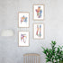 Physiotherapy Wall Decor - Set of 4 Art Prints