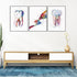 Set of 3 Watercolor Dentist Office Wall Art Prints
