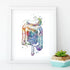 Digestive System Poster Internal Organs Anatomical Print