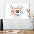 Human Eyeball Anatomy Art Watercolor Print