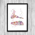 Foot and Ankle Watercolor Art Print