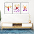 Detailed watercolor print of the fertilization process with male and female anatomy, perfect for fertility clinic decor