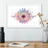 Detailed watercolor print of the human iris, ideal for doctors and eye anatomy enthusiasts