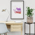 Anatomical Jaw & Teeth Watercolor Print – Dental Wall Art