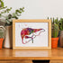 Liver and Gall Anatomical Watercolor Print