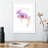 Eye lachrymal Gland and Nasal Duct Art Print