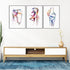 Orthopedic Surgery art: colorful hip, knee, and shoulder joint watercolor prints for clinics, physiotherapists, and medical offices