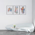 Chiropractic Art Set of 3 Anatomical Prints