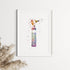 Otoscope Ear Tool Watercolor Art Print
