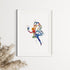 Playful Tooth Fairy art print perfect for children's dentistry office decoration