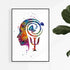 Psychology Art Watercolor Print Psychotherapist Office Decor