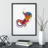 Endoscopic Sleeve Gastroplasty Colorful Watercolor Print
