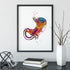 Endoscopic Sleeve Gastroplasty anatomy art print, ideal for healthcare spaces