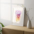 Tooth Watercolor Print - Dentist Office Wall Art