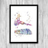 Foot and Ankle Bones Anatomy Art Print - PrintsFinds