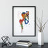 Hip Joint Pelvis and Femur Anatomy Art print - PrintsFinds