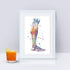 Human Leg Anatomy Art - PrintsFinds