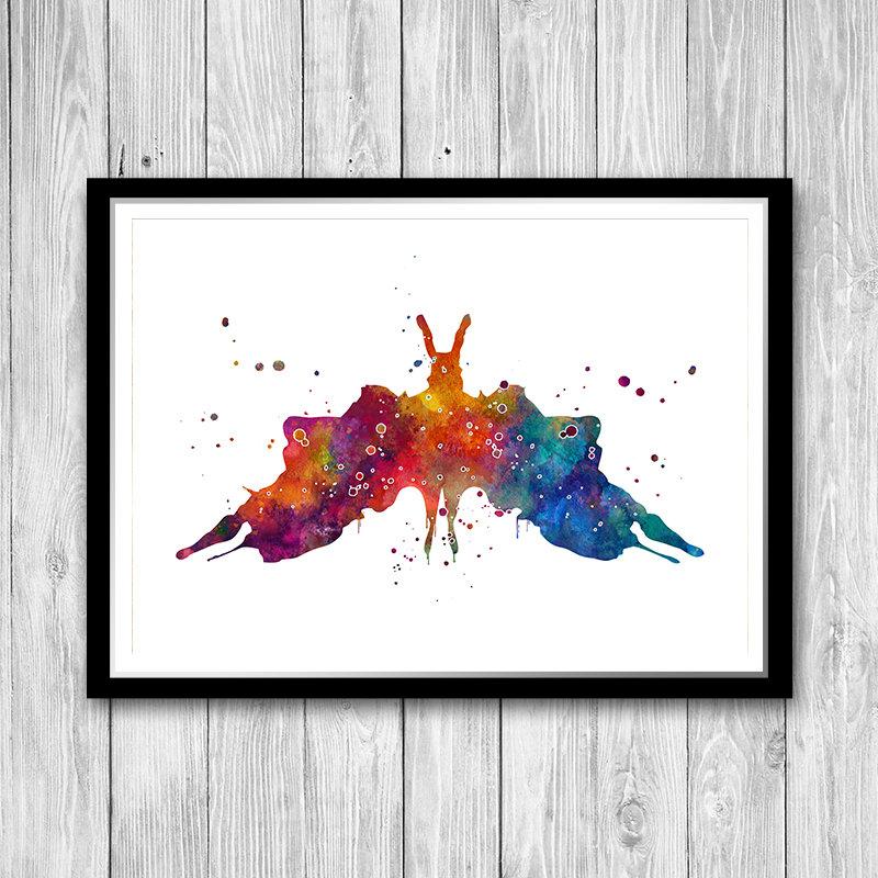 Rorschach art print - PrintsFinds